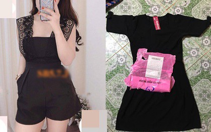 Đặt mua Jumpsuit ren sexy nhưng cô gái lại nhận được chiếc váy đen chẳng liên quan, còn bị block thẳng tay khi phàn nàn về sản phẩm