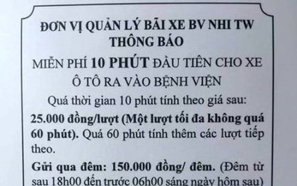 "Hồn nhiên" để xe 3 ngày trong bệnh viện, bị thu phí theo quy định thì… "tố cáo lên Facebook"