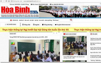 Báo tỉnh có phiên bản tiếng Mường cả năm, người Mường ngơ ngác chẳng biết chữ gì