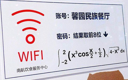 Chỉ yêu cầu giải 1 bài Toán đơn giản để nhận mật khẩu wifi nhưng đa số sinh viên của ngôi trường này không làm được