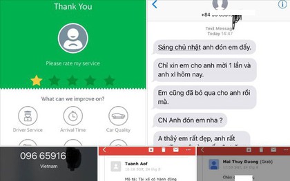 Nữ hành khách tố lái xe Grab tấn công tình dục, đưa 1 triệu đồng để gạ tình