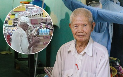 Câu chuyện đáng thương phía sau bức ảnh cụ ông ở Đà Nẵng cứ 8 giờ tối là đến siêu thị mua cơm thanh lý 10.000 đồng