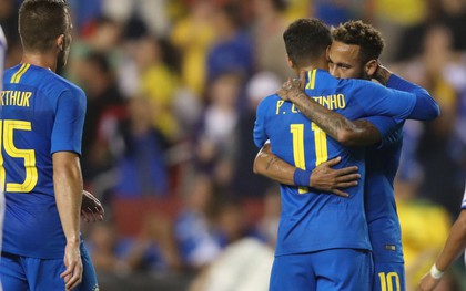 Neymar khai hỏa phút thứ 3, Brazil hủy diệt El Salvador