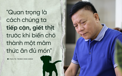 Nhà xã hội học, PGS.TS Trịnh Hoà Bình: "Ăn thịt chó không phải là thước đo văn minh con người"