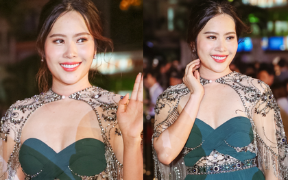 Màn tăng cân gây sốc trên thảm đỏ Hoa hậu Việt Nam: Từ Nam Em (M) sao thành Nam XL nhanh quá thế này?