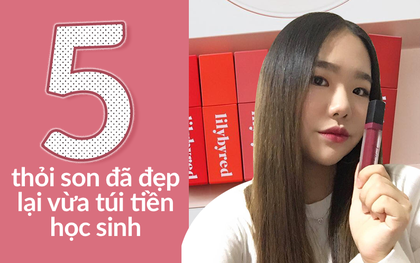 Hãy cập nhật ngay những thỏi son "ngon - bổ và siêu rẻ" này để luôn rạng rỡ trong ngày đi học