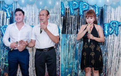 Lê Giang giữ khoảng cách với Duy Phương trong lần đầu "đụng độ" sau lời tố chồng cũ bạo hành trên sóng truyền hình