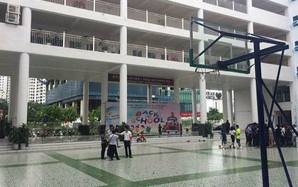 Trường Pascal đã sạch đất cát nhưng phụ huynh vẫn lo ngại về an toàn học đường