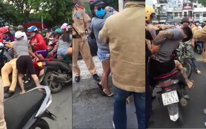 Tạm giam nam thanh niên tấn công CSGT để "giải cứu" bạn gái ở Nha Trang