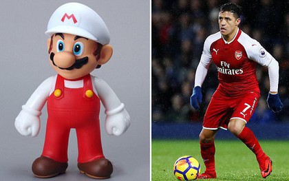 Trang phục quần đỏ của Arsenal bị so sánh với... Super Mario