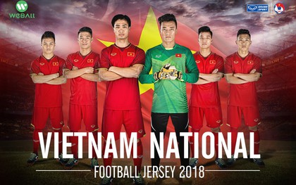Giảm 10% khi mua mẫu áo mới của đội tuyển Việt Nam trên WeBall