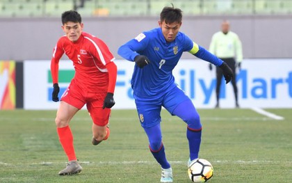 Thua Triều Tiên, U23 Thái Lan nguy cơ bị loại sớm