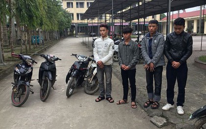 Nhóm học sinh lớp 12 lập băng nhóm trộm cắp xe máy lấy tiền tiêu xài
