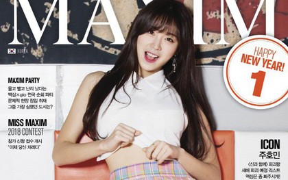 "Seolhyun của giới cheerleader" lên bìa tạp chí Maxim