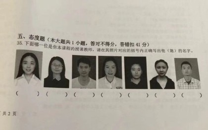 Sinh viên Trung Quốc sẽ bị phạt nặng nếu không nhớ mặt và họ tên giáo viên
