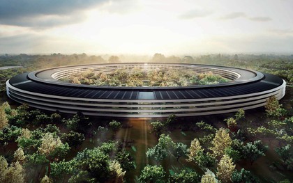 Apple vừa hoàn thành xong trụ sở mới cực hoành tráng, trông như đĩa bay ngoài hành tinh