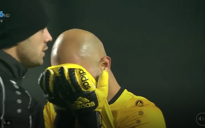 Cầu thủ Iraq ôm mặt khóc vì trận thua nghẹt thở trước U23 Việt Nam