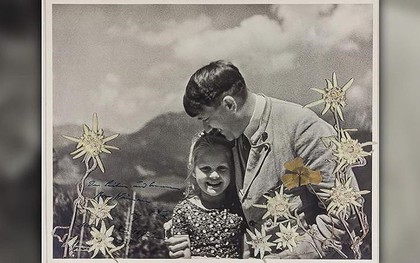Bức ảnh trùm phát xít Hitler ôm bé gái Do Thái được bán với giá "khủng"