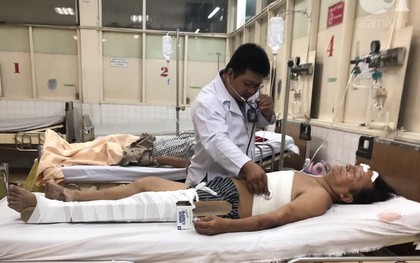 Người đàn ông bán hủ tiếu bị giàn giáo vùi lấp ở Sài Gòn: "Chậm chút thôi là tôi đã nghẹt thở chết"