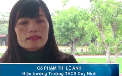 Nữ hiệu trưởng giải thích việc "hỏi cung" học sinh vụ 231 cái tát