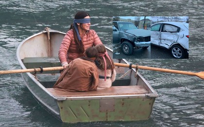 Sở cảnh sát Mỹ ra khuyến cáo người dân không được bịt mắt như trong "Bird Box" sau tai nạn giao thông