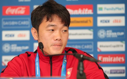 50 sắc thái của đội phó Xuân Trường ở lần đầu tiên dự họp báo Asian Cup 2019