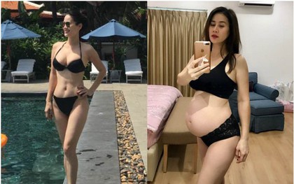 Thân Thúy Hà khoe vóc dáng bầu bí tuổi 40, 10 năm nhìn lại phải hoảng hốt: "Dậy thì thất bại thảm hại quá"