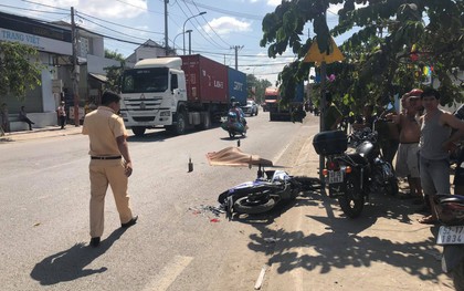 TP. HCM: Nam thanh niên 23 tuổi tử vong thương tâm sau va chạm với xe container trên cung đường "tử thần"