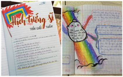 Những cuốn vở ghi chép siêu nghệ thuật và đẹp mắt khiến ai cũng trỗi dậy ham muốn học hành