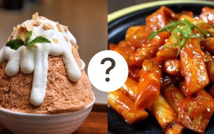 Cả Hàn Quốc bỗng thu bé lại bằng một món ăn: Bingsu sốt bánh gạo, bạn thử chưa?