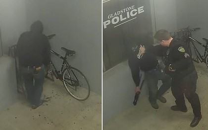 Góc khó hiểu: Thanh niên vào đồn công an ăn trộm xe đạp, đang loay hoay tác nghiệp thì bị tóm