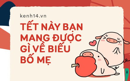 Xa nhà cả năm, Tết này bạn mang được gì về để biếu bố mẹ?