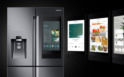 Samsung giới thiệu tủ lạnh thông minh thế hệ mới: Láu lỉnh đến nỗi biết nhắn tin nhắc khéo chủ nhân quên đóng cửa