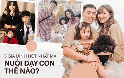 3 nhóc tì của 3 gia đình hot nhất MXH hiện nay: Cam được dạy làm việc nhà từ bé, Đậu bắn Tiếng Anh rất siêu, Xoài ngày càng ngoan và đáng yêu