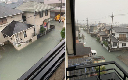 Cộng đồng mạng sửng sốt vì hình ảnh Nhật Bản ngập trong nước lũ vẫn sạch bong, không một cọng rác