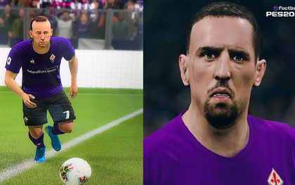 Franck Ribery chê bai FIFA 20 cẩu thả trong tạo hình cầu thủ, PES ngay lập tức nhảy vào "cà khịa"