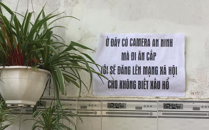 Lời nhắn nhủ của gia chủ dành cho những tên trộm có liêm sỉ và biết xấu hổ khiến dân mạng bật cười