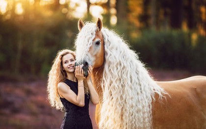 Chiêm ngưỡng vẻ đẹp kiêu sa của nàng ngựa có chiếc bờm dài bồng bềnh hệt như nàng công chúa tóc mây Rapunzel