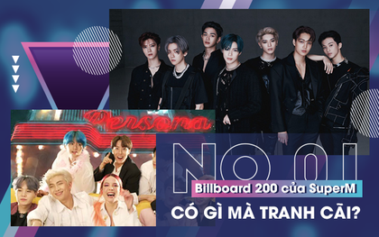 Tranh cãi nảy lửa chuyện "SuperM không xứng đáng với #1 Billboard 200 như BTS", "SM bundle lộ liễu": phải trái, đúng sai như thế nào?