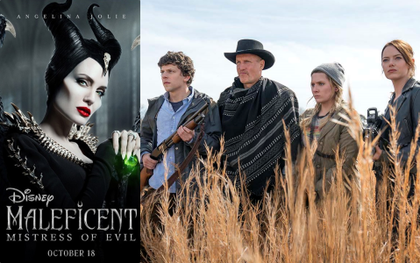 Maleficent đánh bay binh đoàn diệt Zombie của Emma Stone, nhưng doanh thu mở màn "héo" hơn hẳn phần 1