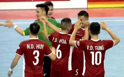 Đội tuyển futsal Việt Nam xuất sắc đánh bại Australia ở trận ra quân AFF Futsal Championship 2019