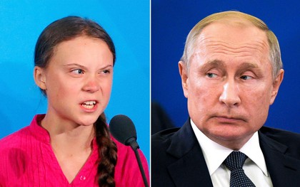 Tổng thống Nga Putin nói về bài phát biểu của Greta Thunberg: "Đi mà nói điều đó với các nước đang phát triển"