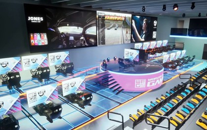 "Mê hồn" với độ chất chơi của nhà thi đấu dành riêng cho eSport thể loại đua xe