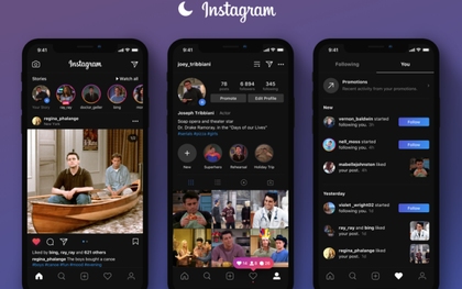 Instagram bản Dark Mode chính thức đổ bộ: Vừa lạ vừa quen, chuẩn bài "cú đêm" lướt ảnh