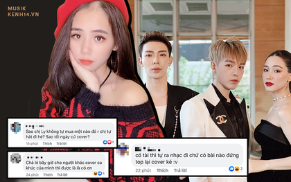 "Cà khịa" từ Erik đến Đức Phúc, ekip Hương Ly làm netizen ngán ngẩm: "Có tài tự ra nhạc đi chứ bài nào hot lại cover ké!"