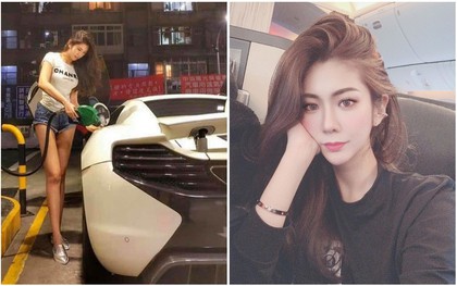Chỉ đi đổ xăng, gái xinh lập tức gây bão mạng vì đôi chân dài miên man và siêu xe chục tỷ kế bên