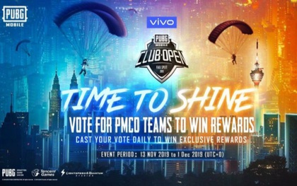 PUBG Mobile: Sự kiện Time to Shine đã bắt đầu với nhiều phần thưởng vô cùng hấp dẫn