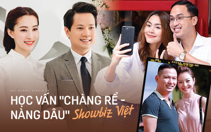 Học vấn khủng của loạt dâu rể showbiz Việt: Toàn doanh nhân thành đạt tốt nghiệp loại giỏi, thạo 4, 5 ngoại ngữ