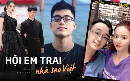 4 cậu em trai soái ca của sao Việt: Toàn điển trai như hotboy Hàn, em Midu giỏi đáng nể, em Sơn Tùng M-TP hot hòn họt