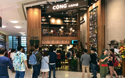Cộng Cà phê tiếp tục "xuất ngoại": chi nhánh đầu tiên tại Malaysia vừa khai trương khách đã đến đông nghịt